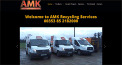 Desktop Screenshot of amkservices.ie